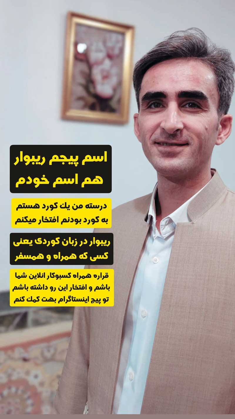 شبکه های اجتماعی مستر ریبوار