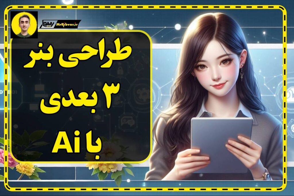 ساخت بنر سه بعدی